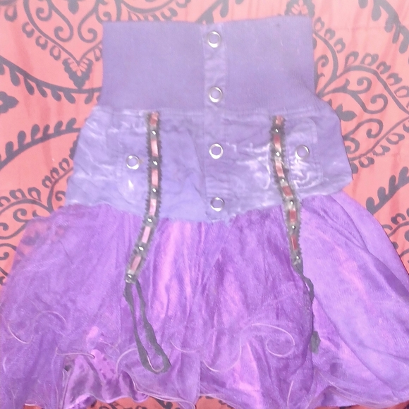 Miley Cryus two piece cropped jacket and mini skirt size medium - Picture 6 of 15